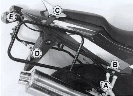 Hepco & Becker Side Carrier Honda CBR 600 F from 99'