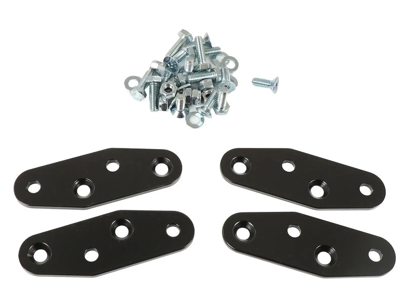 Hepco & Becker C-Bow Vertical Relocation Bracket 30mm Set Black