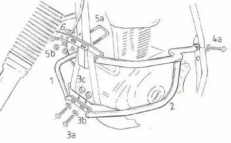 Hepco & Becker Crash Bars Suzuki DR 650 R -'91