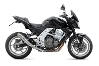 MIVV Exhaust Ghibli Slip-On Kawasaki Z750 2007-2014 Stainless Steel
