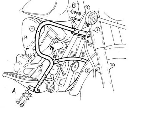 Hepco & Becker Crash Bars Yamaha XV 1600 Roadstar