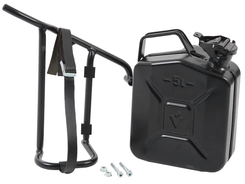 Hepco & Becker Gas Can Holder Moto Guzzi V9 Roamer & Bobber