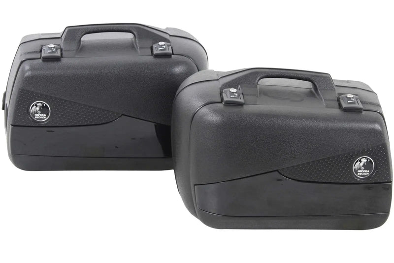 Hepco & Becker Junior Flash 40 Side Case Set Gloss Black