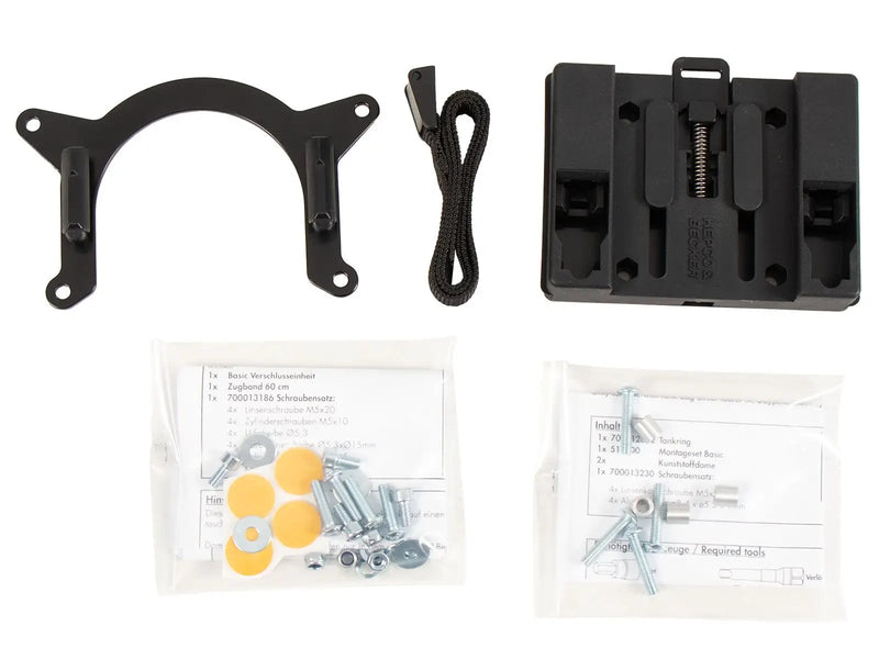 Hepco & Becker BASIC Tank Ring 4 Hole Kit for Ducati Models