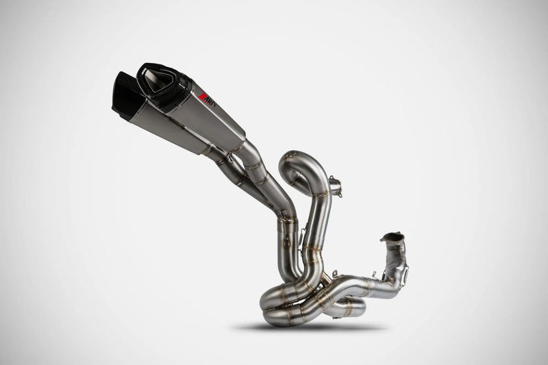 zard exhaust racing full kit ducati streetfighter v2 2022 2024 titanium