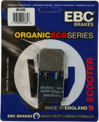 EBC Brake Pads For Peugeot Looxor 100 2002-2005