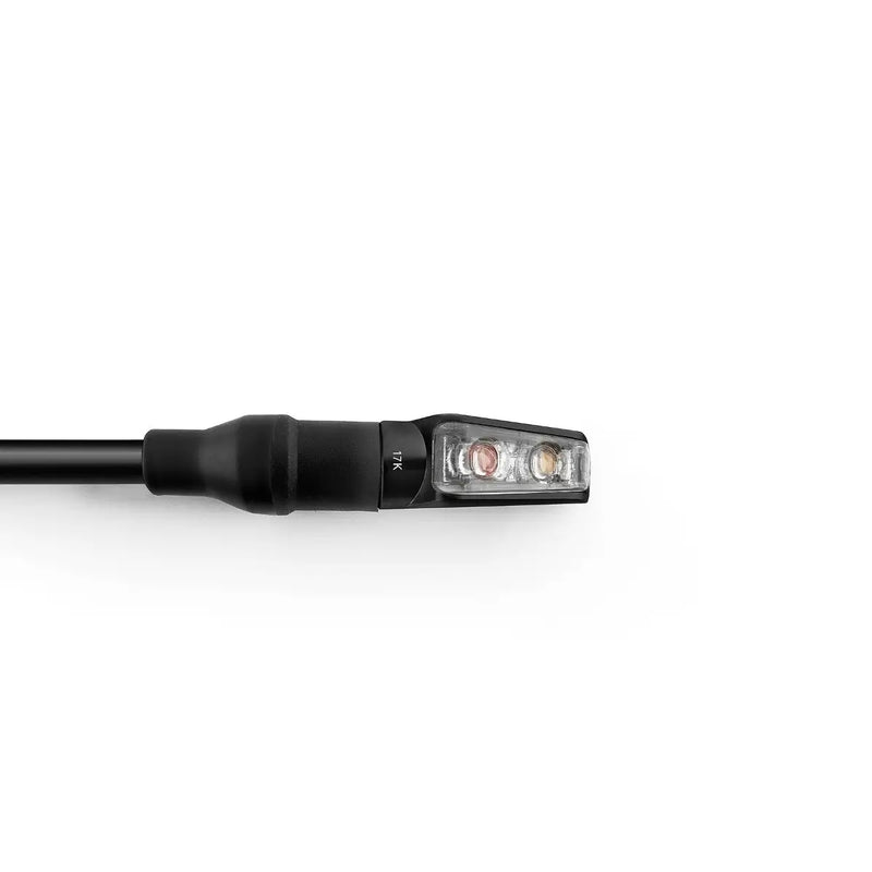 rizoma leggera ts tail brake light black amber red
