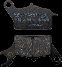 ebc brake pads for kawasaki z 125 pro se 2017 2025