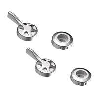 Evotech Performance Evo Brake and Clutch Lever Adjusters Silver