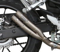 MIVV Exhaust Double Gun Slip-On Honda CB500F 2016- Titanium