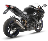 MIVV Exhaust Ghibli Slip-On Suzuki GSX-R600 / GSX-R750 2008-2010 Stainless Steel