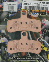 ebc brake pads for harley davidson dyna fxdf fat bob 2008 2010