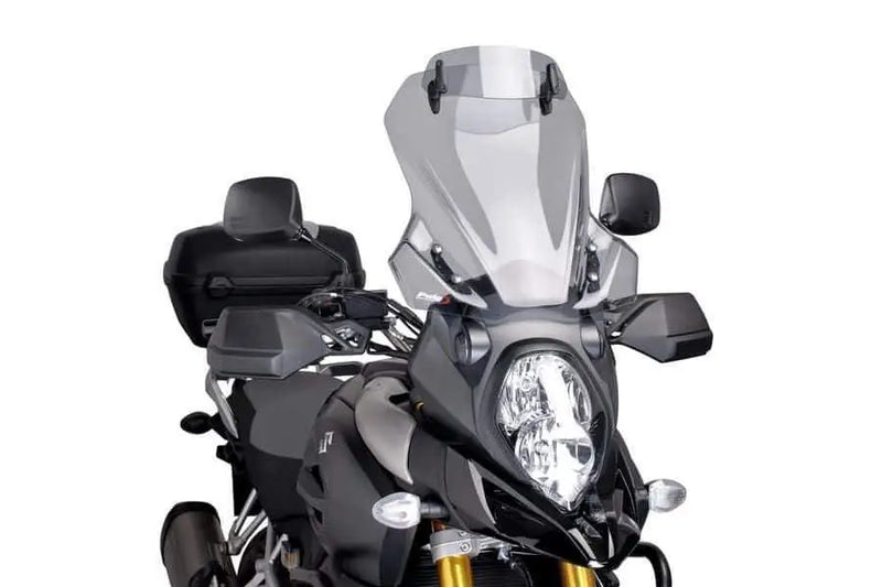 Puig Touring Screen With Visor Suzuki DL 1000 V-Strom 2014-2019 Smoke