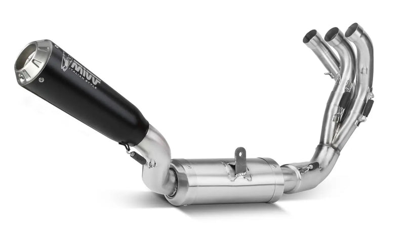 MIVV Exhaust Full XM1 High Mount Yamaha MT-09 / FZ-09 / SP 2021- Black