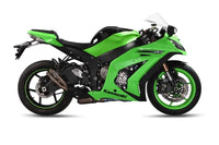 MIVV Exhaust Double Gun Slip-On Kawasaki ZX-10R 2011-2015 Titanium