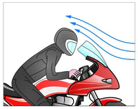 MRA Racing R Windshield BMW K1200S / K1300S Clear