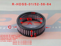 DNA Filters Harley Davidson S&S D Teardrop Housing Air Filter