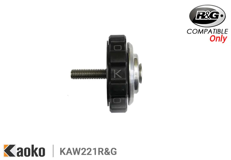 Kaoko Throttle Stabilizer Kawasaki Models (With R&G Bar Ends)