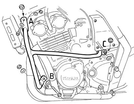 Hepco & Becker Crash Bars Yamaha FZS 600 Fazer