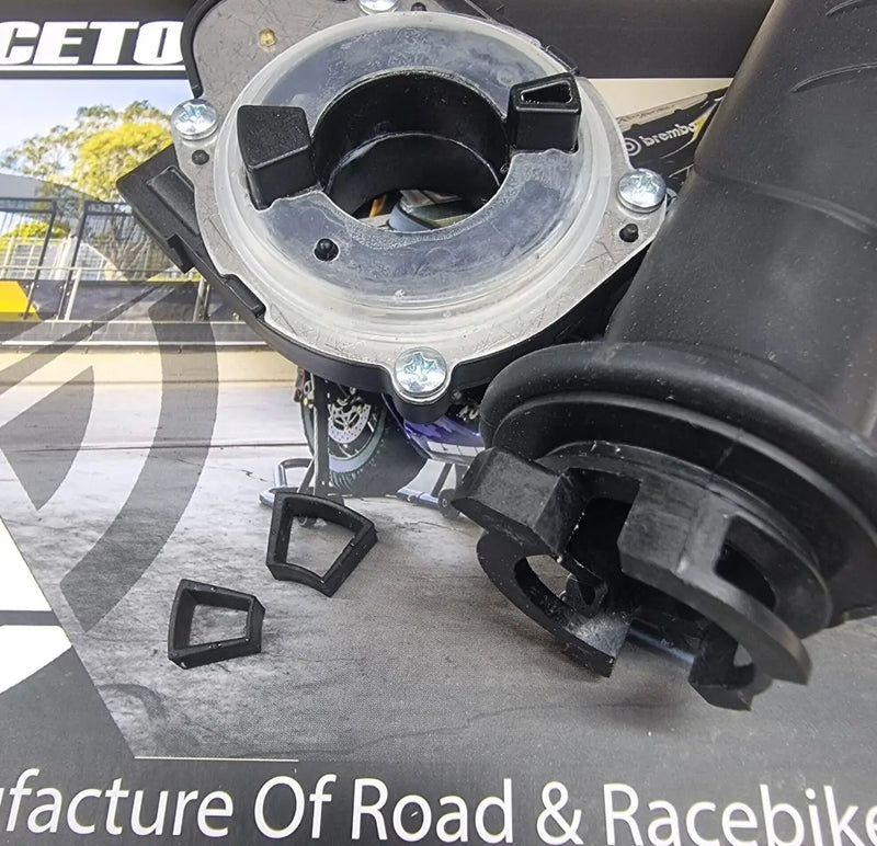 racetorx throttle spacer kit ducati models