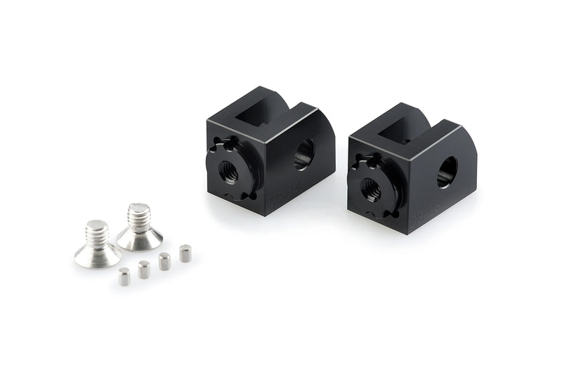 puig adjustable rider footpeg mounts yamaha mt 03 r3 2015 2020