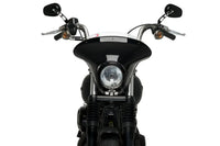 puig batwing sml sport screen gloss black housing harley davidson dyna street bob fxdb 2007 2017