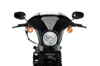 puig batwing sml sport screen gloss black housing harley davidson sportster iron xl883n 2009 2019