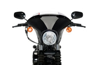 puig batwing sml sport screen gloss black housing harley davidson sportster iron xl883n 2009 2019