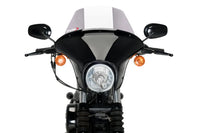 puig batwing sml touring screen gloss black housing harley davidson sportster iron xl883n 2009 2019