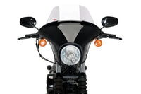 puig batwing sml touring screen gloss black housing harley davidson sportster iron xl883n 2009 2019