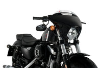 puig batwing sml sport screen gloss black housing harley davidson sportster forty eight special xl1200xs 2018 2020