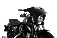 puig batwing sml sport screen gloss black housing harley davidson sportster forty eight special xl1200xs 2018 2020