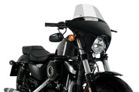 puig batwing sml touring screen gloss black housing harley davidson sportster forty eight special xl1200xs 2018 2020