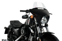 puig batwing sml touring screen gloss black housing harley davidson sportster forty eight special xl1200xs 2018 2020