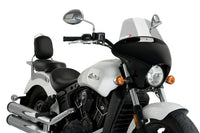 puig batwing sml touring screen gloss black housing indian scout 2015