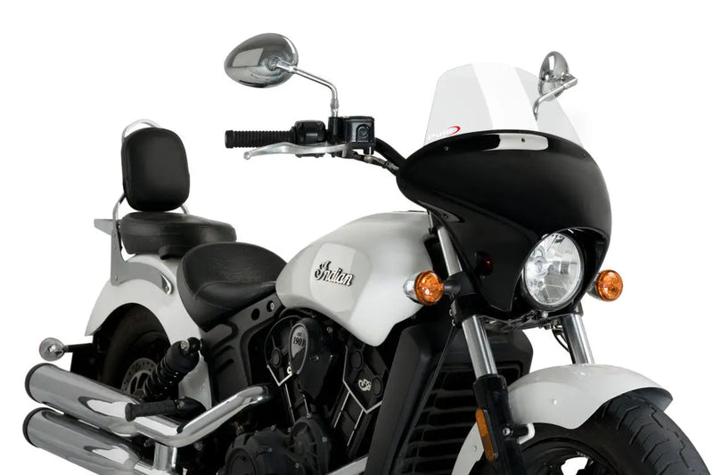 puig batwing sml touring screen gloss black housing indian scout 2015