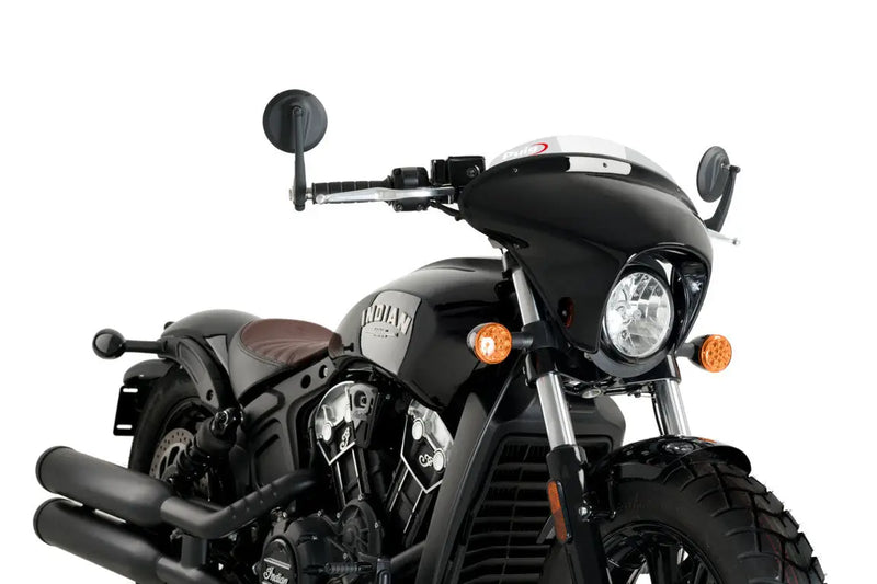 puig batwing sml sport screen gloss black housing indian scout bobber 2018