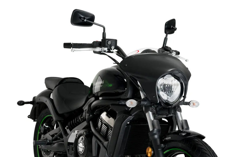 puig batwing sml sport screen matte black housing kawasaki vulcan s 2015