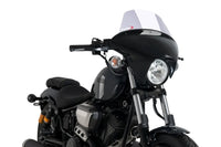 puig batwing sml touring screen gloss black housing yamaha xv 950 r 2014 2018