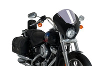 puig dark night semifairing gloss black housing harley davidson softail low rider fxlr 2018 2019