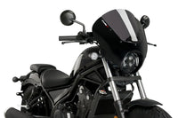 puig dark night semifairing gloss black housing honda cmx 500 rebel 2020