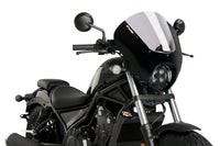 puig dark night semifairing gloss black housing honda cmx 500 rebel 2020