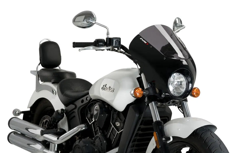 puig dark night semifairing gloss black housing indian scout 2015