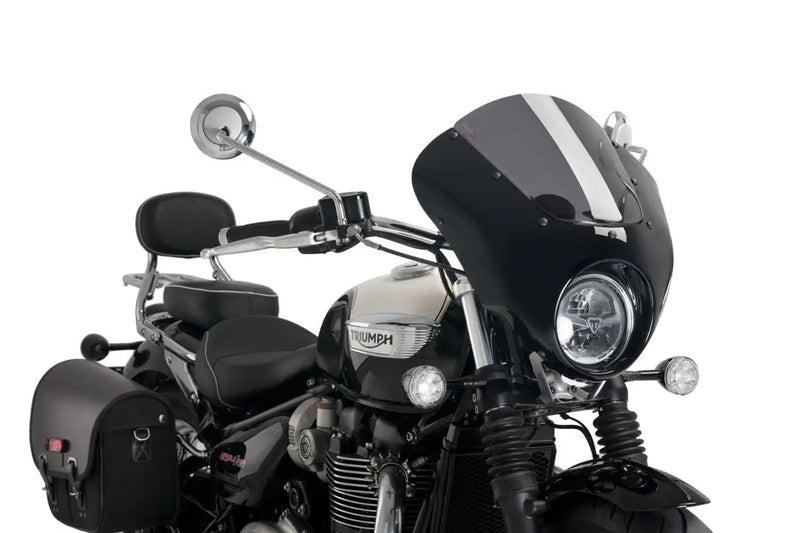 puig dark night semifairing gloss black housing triumph bonneville speedmaster 2018