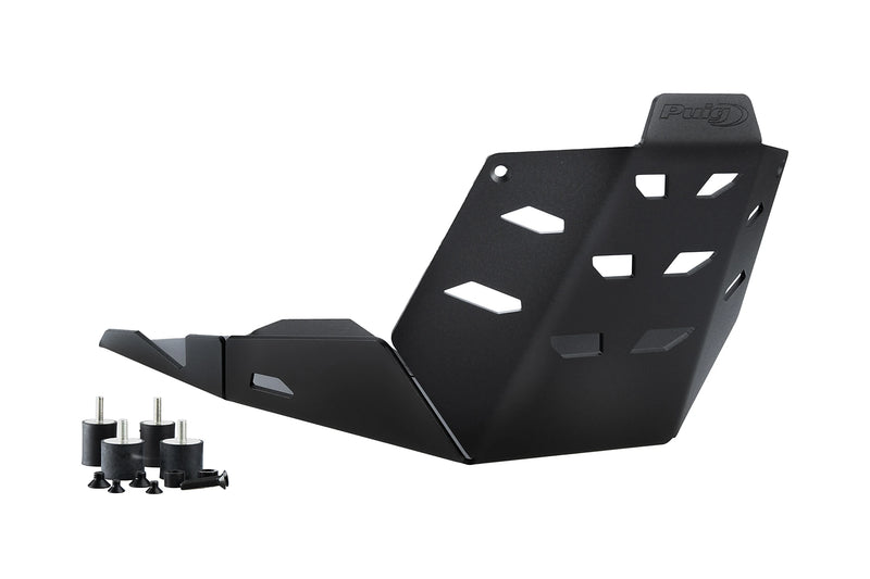 puig skid plate kawasaki klr 650 2022 black
