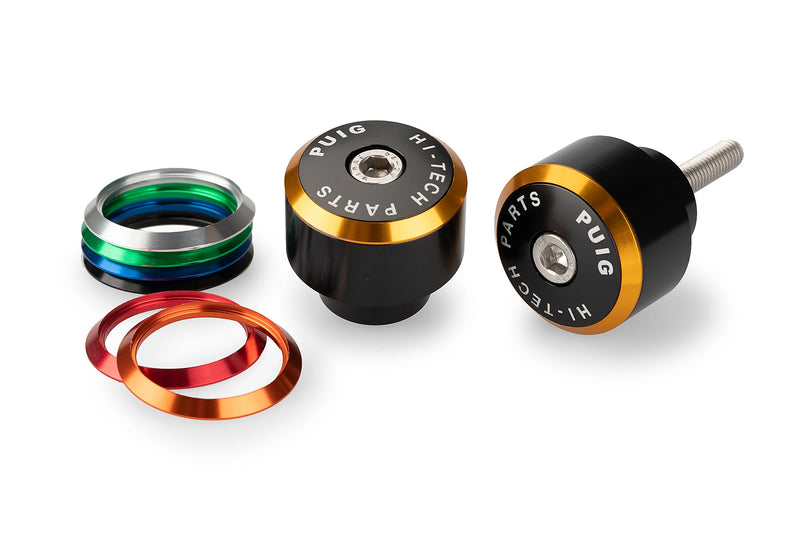 puig balance bar ends + colored rings select honda models