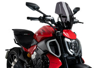 puig new generation adjustable windshield ducati diavel v4 2024