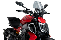 puig new generation adjustable windshield ducati diavel v4 2024