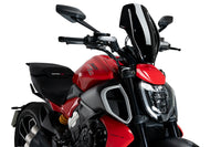 puig new generation adjustable windshield ducati diavel v4 2024