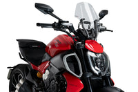 puig new generation adjustable windshield ducati diavel v4 2024